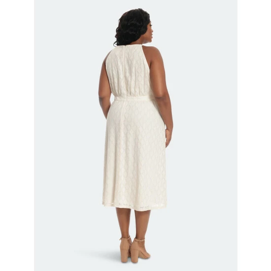 Maggy London London Times Curve Zelda Dresses Ivory 7 Maggy London London Times Curve Zelda Dresses Ivory - Image 5