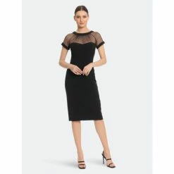 Maggy London The Illusion Dress Dresses Black