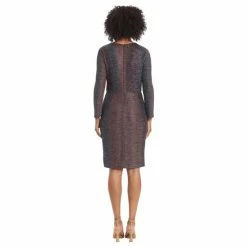 Maggy London Roane Dress Dresses Bronze Multi -Maggy London shop unnamed file 251