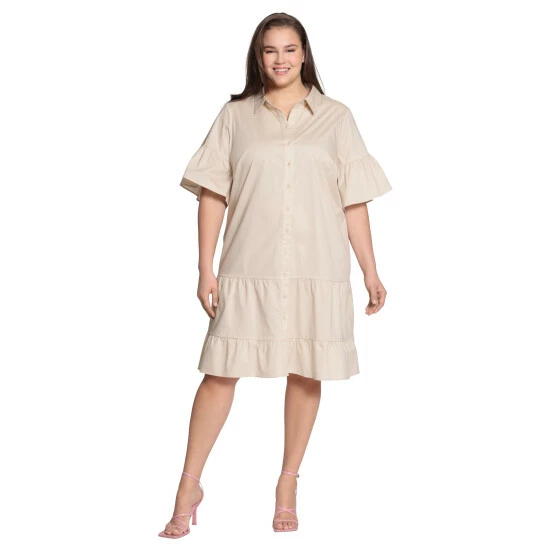 Maggy London Donna Morgan Tallie Dresses Sand 6 Maggy London Donna Morgan Tallie Dresses Sand - Image 4