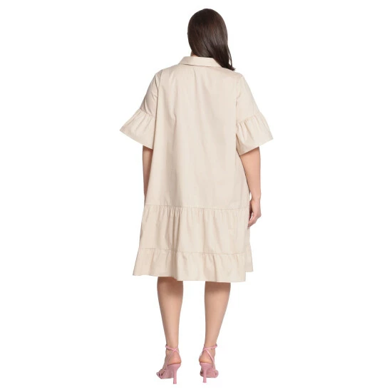 Maggy London Donna Morgan Tallie Dresses Sand 7 Maggy London Donna Morgan Tallie Dresses Sand - Image 5