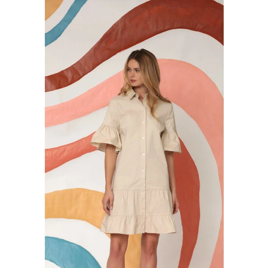 Maggy London Donna Morgan Tallie Dresses Sand 8 Maggy London Donna Morgan Tallie Dresses Sand - Image 6