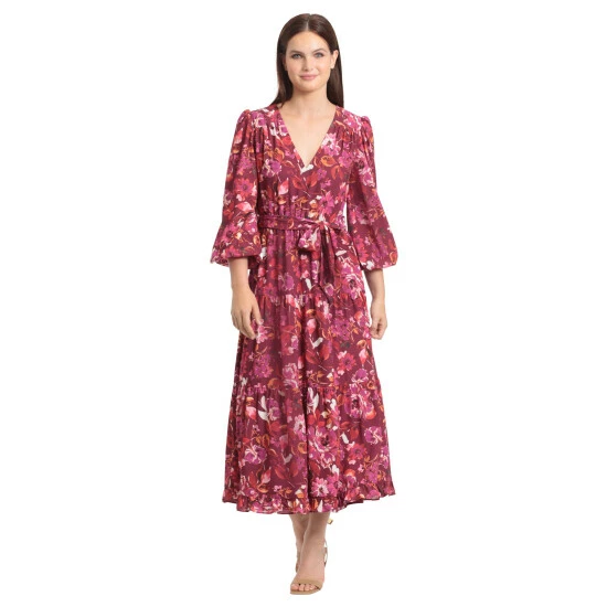 Maggy London Scarlett Dress Dresses Wine/fuschia 3 Maggy London Scarlett Dress Dresses Wine/fuschia