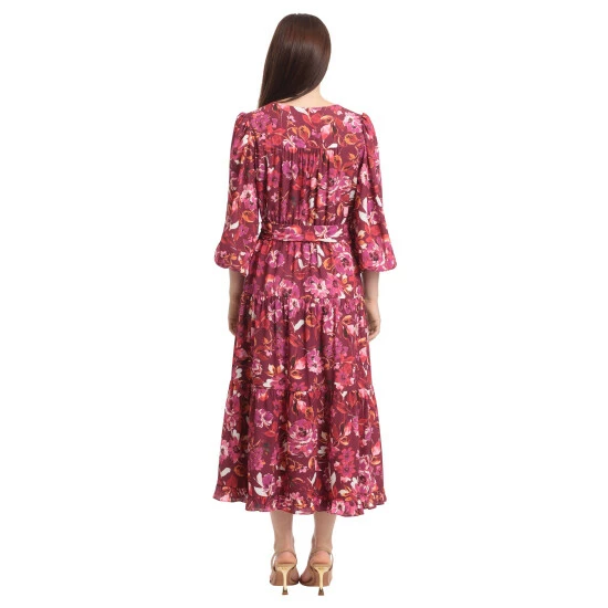 Maggy London Scarlett Dress Dresses Wine/fuschia 5 Maggy London Scarlett Dress Dresses Wine/fuschia - Image 3