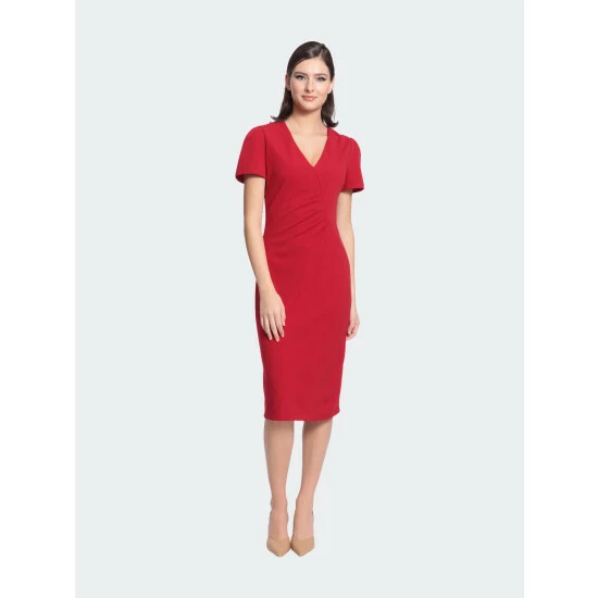 Maggy London Santini Dress Dresses Red 3 Maggy London Santini Dress Dresses Red