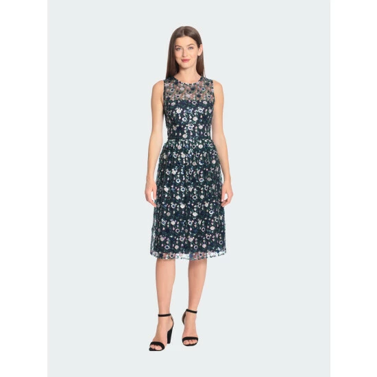 Maggy London Rinn Dress Dresses Blue/multi 4 Maggy London Rinn Dress Dresses Blue/multi - Image 2