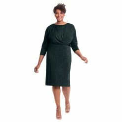 Maggy London London Times Kelly Dress - Green And Red Dresses Red Dahlia -Maggy London shop unnamed file 323