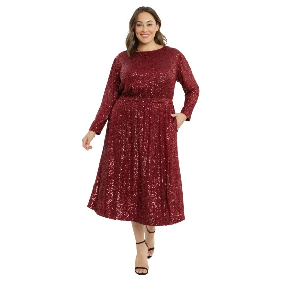 Maggy London Darcie Curve Dress Dresses & Jumpsuits Cherry Red 3 Maggy London Darcie Curve Dress Dresses & Jumpsuits Cherry Red