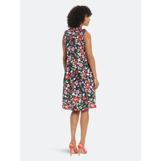 Maggy London Kayla Dress Dresses Navy/red 5 Maggy London Kayla Dress Dresses Navy/red - Image 3