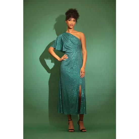 Maggy London Raven Dress Dresses Teal 5 Maggy London Raven Dress Dresses Teal - Image 3