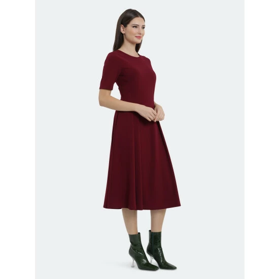 Maggy London Tresa Dress Dresses Arresting Burgundy 4 Maggy London Tresa Dress Dresses Arresting Burgundy - Image 2