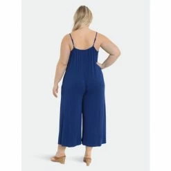 Maggy London London Times Curve Teri Jumpsuit Jumpsuits & Rompers Black -Maggy London shop unnamed file 467