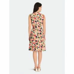Maggy London Mia Dress Dresses Buttercream / Multi -Maggy London shop unnamed file 472