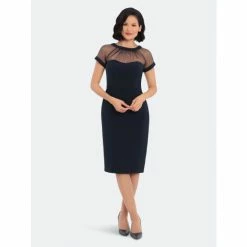 Maggy London The Illusion Dress Dresses Navy 10 Maggy London The Illusion Dress Dresses Navy -Maggy London shop unnamed file 49
