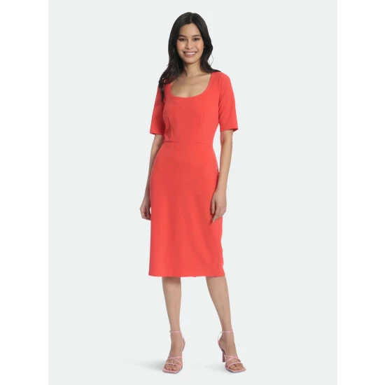 Maggy London Caia Dress Dresses Horn 4 Maggy London Caia Dress Dresses Horn - Image 2