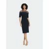 Maggy London Camden Illusion Dress Dresses Ml Twilight Navy