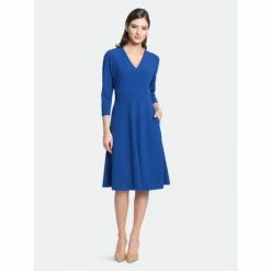 Maggy London Pauletta Dress Dresses Blue Sapphire