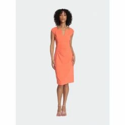 Maggy London Izara Dress Dresses Living Coral