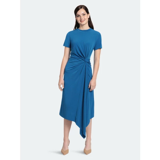 Maggy London Ariela Petite Dresses Classic Blue 3 Maggy London Ariela Petite Dresses Classic Blue