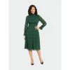 Maggy London Veronika Mock Neck Dresses Emerald Delight -Maggy London shop unnamed file 607
