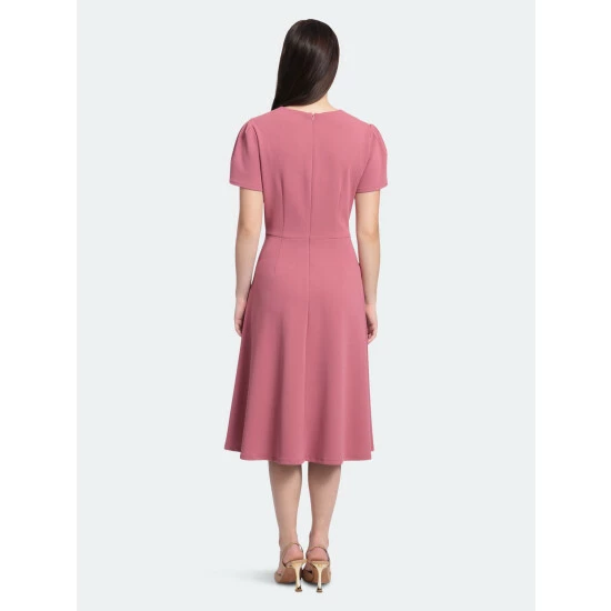 Maggy London Suze Dress Dresses Rose Wine 5 Maggy London Suze Dress Dresses Rose Wine - Image 3