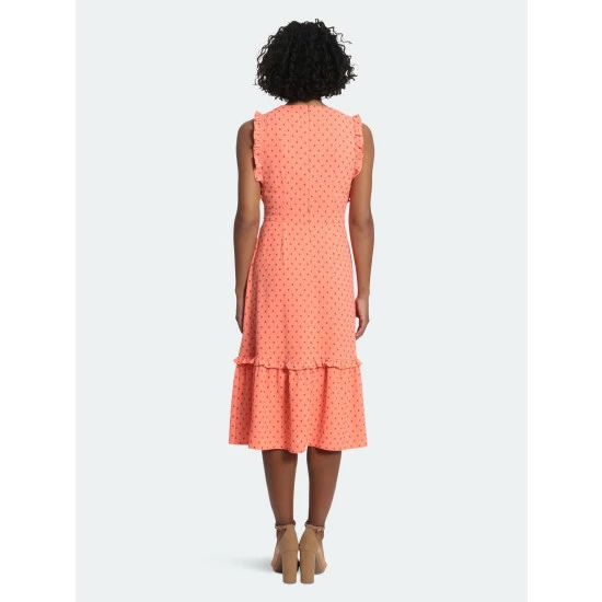 Maggy London London Times Loria Dresses Cayenne Coral 8 Maggy London London Times Loria Dresses Cayenne Coral - Image 6
