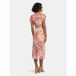 Maggy London London Times Allegra Dresses Navy / Light Rose Pink -Maggy London shop unnamed file 655