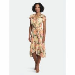 Maggy London London Times Allegra Dresses Navy / Light Rose Pink -Maggy London shop unnamed file 656