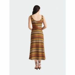 Maggy London Olivia Dress Dresses Orange/green/tan -Maggy London shop unnamed file 701