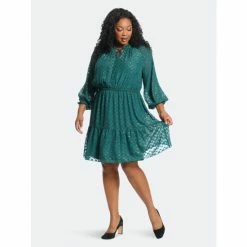 Maggy London London Times Curve Leah Dresses Botanical Green -Maggy London shop unnamed file 724