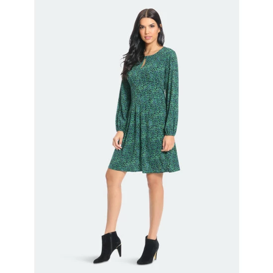 Maggy London London Times Lia Dresses Pine Green / Deep Green 3 Maggy London London Times Lia Dresses Pine Green / Deep Green