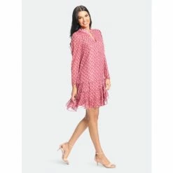 Maggy London London Times Lauren Dresses Pinwheel Pink -Maggy London shop unnamed file 770