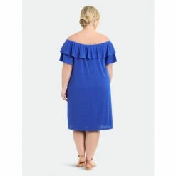 Maggy London London Times Curve Naomi Dresses Dazzling Blue -Maggy London shop unnamed file 779
