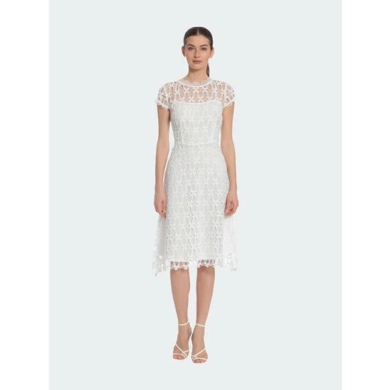 Maggy London Huxley Dress Dresses Ivory 6 Maggy London Huxley Dress Dresses Ivory - Image 4