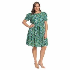 Maggy London London Times Genny Dresses Soft White/ Flame -Maggy London shop unnamed file 810