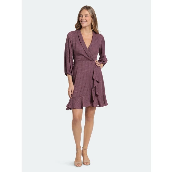 Maggy London London Times Cleo Dresses Plum Wine 6 Maggy London London Times Cleo Dresses Plum Wine - Image 4