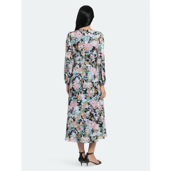 Maggy London London Times Britton Dresses Black/sage 7 Maggy London London Times Britton Dresses Black/sage - Image 5