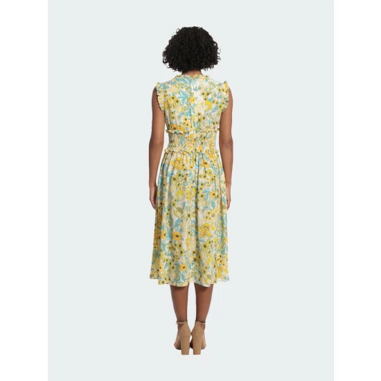 Maggy London Siobhan Dress Dresses Cream/light Orange 6 Maggy London Siobhan Dress Dresses Cream/light Orange - Image 4