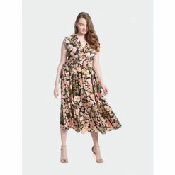 Maggy London Siobhan Dress Dresses Cream/light Orange 14 Maggy London Siobhan Dress Dresses Cream/light Orange -Maggy London shop unnamed file 885