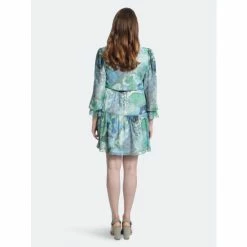 Maggy London London Times Aria Dresses Celery / Paisley Swirl 12 Maggy London London Times Aria Dresses Celery / Paisley Swirl -Maggy London shop unnamed file 891