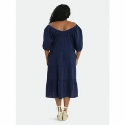 Maggy London London Times Curve Renee Dresses Navy -Maggy London shop unnamed file 912