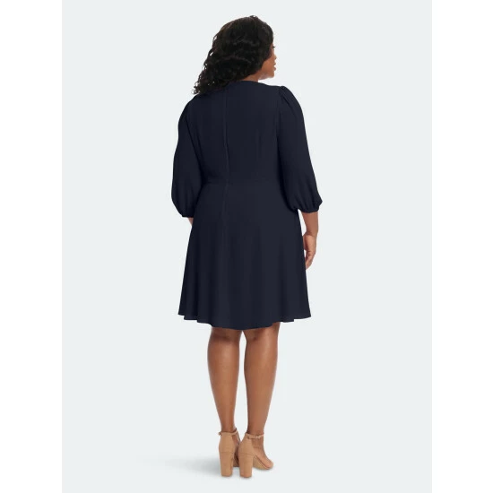 Maggy London London Times Curve Hadley Dresses Bridal Rose 5 Maggy London London Times Curve Hadley Dresses Bridal Rose - Image 3