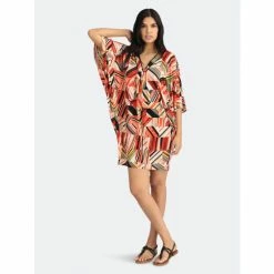 Maggy London London Times Corinne Dresses Neutral/red -Maggy London shop unnamed file 962