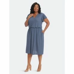 Maggy London London Times Curve Erin Dresses Olive Oil -Maggy London shop unnamed file 985