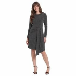 Maggy London London Times Melina Dress Dresses Black/silver