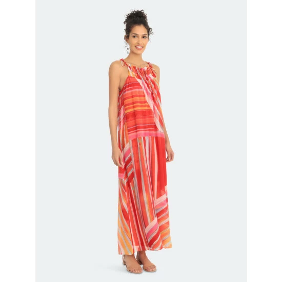 Maggy London London Times Addy Dresses Soft White/red 6 Maggy London London Times Addy Dresses Soft White/red - Image 4