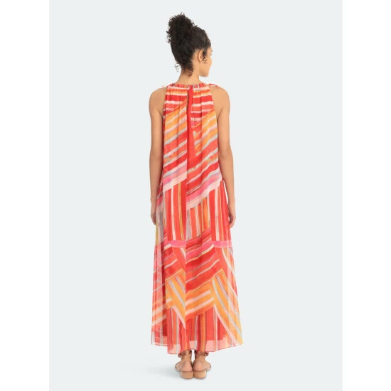 Maggy London London Times Addy Dresses Soft White/red 7 Maggy London London Times Addy Dresses Soft White/red - Image 5